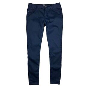 Calliope Basic PMKD01774A Lowrise Skinny Twill Pants Jeans  Women's M  Dark Navy